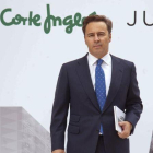 El presidente de El Corte Inglés, Dimás Gimeno, en la presentación de los resultados del ejercicio del 2016, en Madrid.