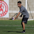 Rubén de la Barrera enfila la recta final de preparación antes de afrontar el debut liguero el próximo viernes ante el Lorca. SECUNDINO PÉREZ