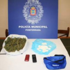 Las dos bolsas con la droga estaban en el vehículo de la pareja