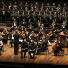 Imagen de uno de los conciertos en el Auditorio de la Orquesta Ibérica. DL