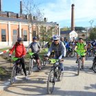 En la marcha solidaria participaron 400 personas.