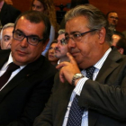 El 'conseller' Jordi Jané y el ministro Juan Ignacio Zoido.