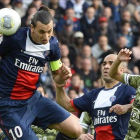 Ibrahimovic ante el Bastia.