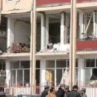 Estado en el que quedó el ministerio tras el ataque de los talibanes