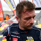 Sébastien Loeb (Peugeot), disgustado a su llegada a San Juan de Marcona.