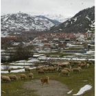 Vista de un paraje próximo a la localidad de Burón