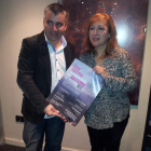 El edil de Cultura y la directora del festival, ayer.