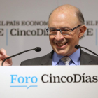 Montoro en el 'Foro Cinco Días'.