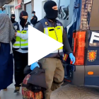 Imagen del vídeo de la detención. POLICÍA NACIONAL