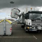 Los camiones de recogida de resíduos sólidos urbanos han tenido más trabajo esta Navidad