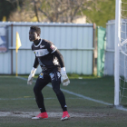 Samuel Diarra es ya el portero que más minutos está imbatido en el equipo astorgano. F. OTERO PERANDONES