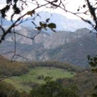 Vista del parque natural de Picos de Europa, en su vertiente leonesa
