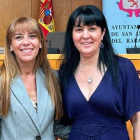 Susana Núñez Coral (izquierda), pedánea de Ferral. DL
