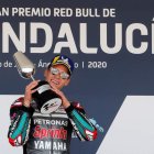 Quartararo fue el más rápido en el GP de España. R. RÍOS