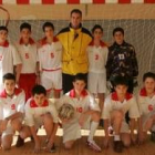 Formación de uno de los equipo del IES Lancia