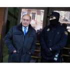 Gerardo Díaz Ferran el pasado mes de marzo tras declarar en la Audiencia Nacional por el caso Marsans.