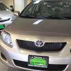 Un Toyota Corolla, uno de los modelos afectados, en un concesionario de San Francisco, en enero del