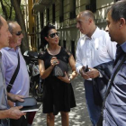 El comité de Everest, con José Antonio Diez ayer en Madrid