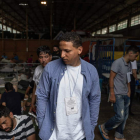 Imagen de algunos de los migrantes rescatados. ANGELOS TZORTZINIS