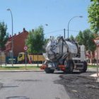 Obras de capa de rodadura en seis calles de San Andrés .