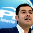 El próximo líder del PP andaluz, Juan Manuel Moreno.