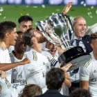 El Real Madrid vuelve a ganar valor de mercado tras conquistar el título de Liga. RODRIGO JIMÉNEZ