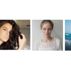 Melissa Baker, Rachel Blais y Louisa Raske, que han denunciado a las nueve agencias de modelos por explotación.