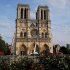 La catedral de Notre Dame ayer jueves. EULER