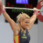 Lidia Valentín cambiará el cuarto puesto en arrancada del Mundial por la medalla de bronce.