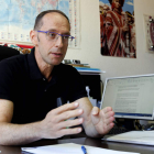 El catedrático de Antropología Social, Óscar Fernández. MARCIANO PÉREZ