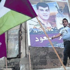 Familiares del preso Omar Masud celebran su liberación, en Gaza.
