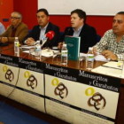 Jesús Celis, Félix Pacho Reyero, Marcos Martínez, Alejandro Sarmiento y Adolfo Alonso Ares.