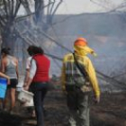 Una provincia contra el fuego