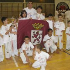 La delegación leonesa que participó en el Campeonato Español Abierto de Capoeira.