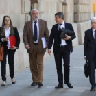 Los abogados de Messi, a la entrada en los juzgados
