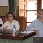 José Manuel Pérez Villar ocupó el último asiento de los del grupo socialista.