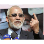 El líder de los Hermanos Musulmanes, Mohamed Badía, en una imagen de archivo.