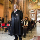 Pablo Llarena, el 2 de febrero del 2011, al asumir la presidencia de la Audiencia de Barcelona, su destino antes del Tribunal Supremo.