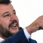 El vicepresidente y ministro del interior Matteo Salvini.
