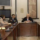 García Martín, en la reunión con los representantes del sector.