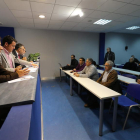 La junta de accionistas tuvo lugar en la sala de prensa del Toralín.