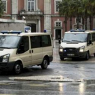 La policía portuguesa trasladó a los etarras detenidos.