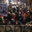 Miles de personas se manifiestan contra de la subida del precio de la electricidad en Sofía.