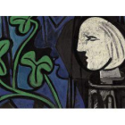 Imagen del óleo <em>Nude, Green Leaves, and Bust,</em> pintado por Picasso en 1932.