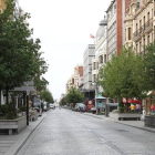 Ordoño II, una de las calles emblemáticas del comercio de la ciudad de León.