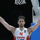 Pau Gasol anotó treinta puntos ante Polonia