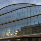 Blavatnik School, en la ciudad inglesa de Oxford, acristalada por Tvitec en 2015.