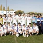 Formación de la Peña CF que milita en la 1.ª División Provincial Infantil