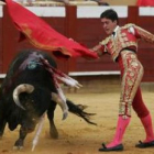 Jesulín de Ubrique durante una corrida celebrada en Valencia de Don Juan.