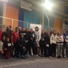 Campeones y subcampeones del torneo navideño de pádel.